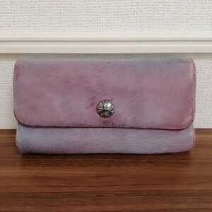 Chrome Hearts Pink Wallet Clutch